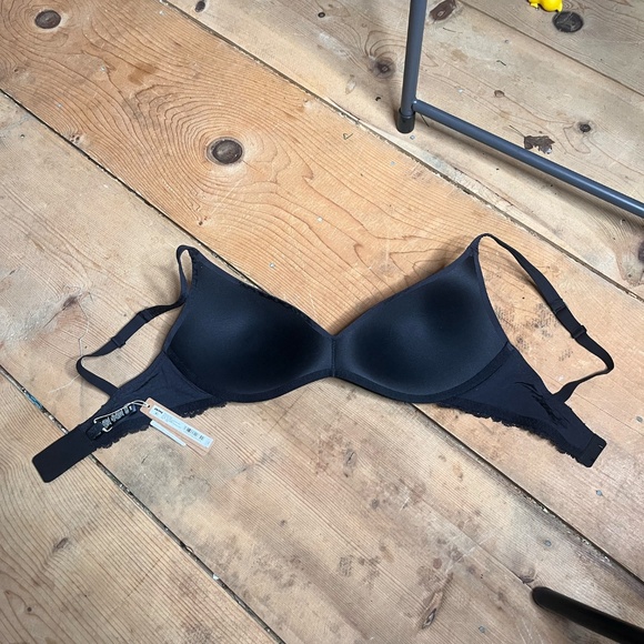 SKIMS | Jacquard Push Up Plunge Bra Wireless | Onyx Micro Leopard Print | NWT - Picture 7 of 7